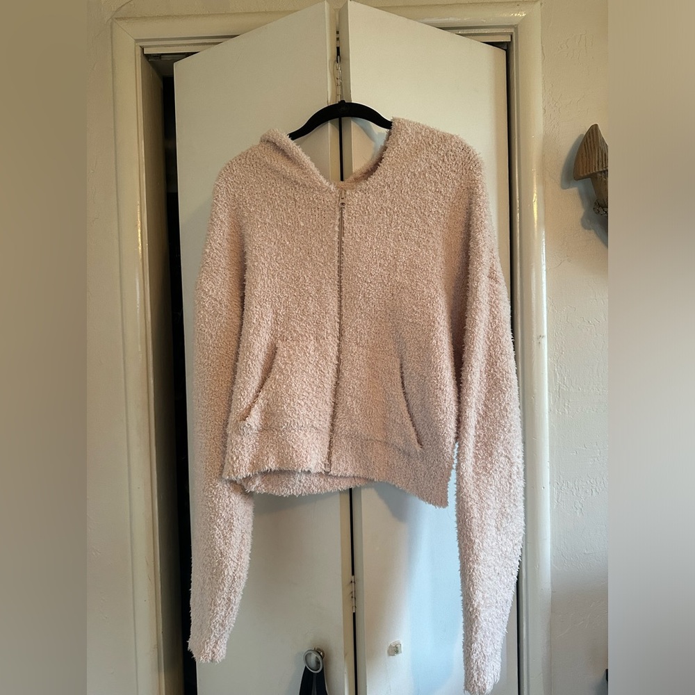 Skims cozy knit hoodie